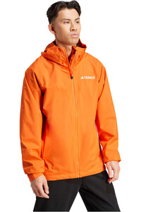 adidas chaqueta impermeable hombre MULTI 2L RAIN J vista detalle