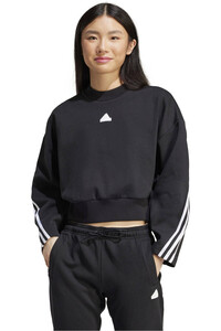 adidas sudadera mujer W FI 3S SWT vista frontal