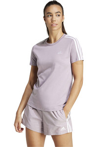 adidas camiseta manga corta mujer W 3S T vista frontal