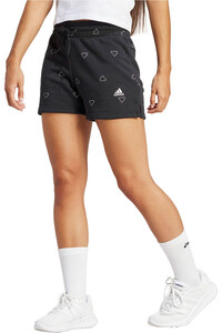 adidas pantalón corto deporte mujer W MNG FL SHO vista frontal