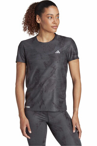 adidas camiseta entrenamiento manga corta mujer ULTAOP HR TEE vista frontal