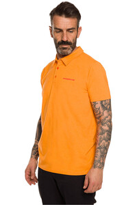 Trango camiseta montaña manga corta hombre POLO FINU vista frontal