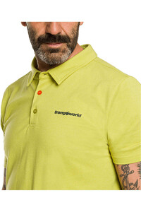 Trango camiseta montaña manga corta hombre POLO FINU vista detalle