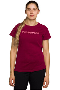 Trango camiseta montaña manga corta mujer CAMISETA AZAGRA TH vista frontal