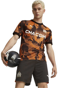 Puma camiseta de fútbol oficiales OM 3rd Jersey Replica vista frontal
