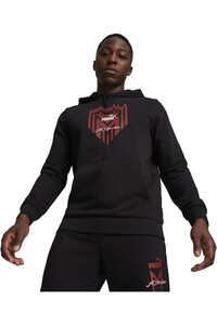 Puma sudadera entrenamiento fútbol ACM Ftblicons Hoody vista frontal