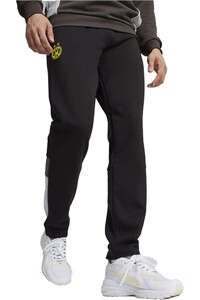 Puma pantalones largos futbol BVB FtblArchive Track Pants vista frontal