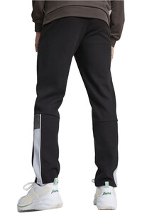 Puma pantalones largos futbol BVB FtblArchive Track Pants vista trasera