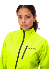 Vaude chaqueta impermeable ciclismo mujer Women's Drop Jacket III vista trasera