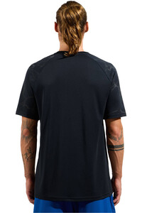 Odlo camiseta técnica manga corta hombre T-shirt crew neck s/s ESSENTIAL PRINT vista trasera