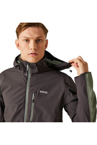 Regatta chaqueta impermeable hombre Bosfield II vista detalle