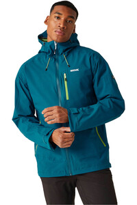 Regatta chaqueta impermeable hombre Okara vista frontal