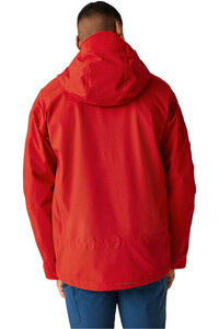 Regatta chaqueta impermeable hombre Okara vista trasera