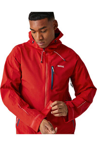 Regatta chaqueta impermeable hombre Okara vista detalle