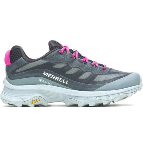 Merrell Moab Speed Gore-tex gris zapatillas trekking mujer