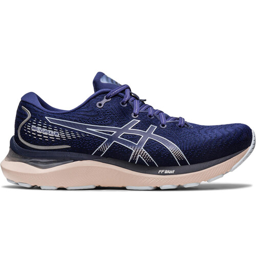 Asics GEL-CUMULUS 24 azul rosa Zapatillas Running Mujer