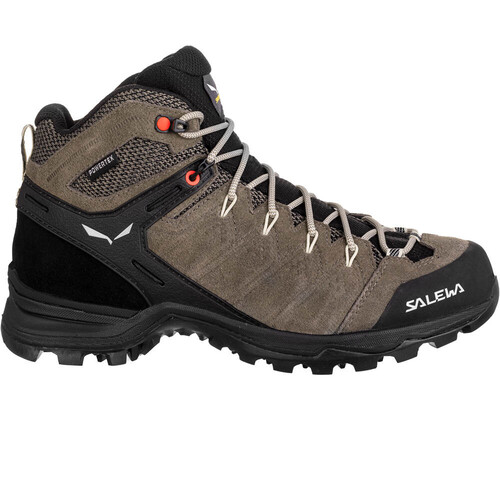 Zapatillas Trekking Salewa Mujer Argentina - Salewa Mountain Trainer Lite  GORE-TEX® Marrones/Coral