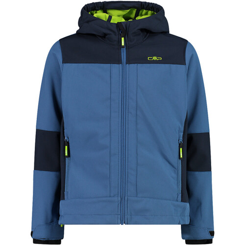 Kid azul Jacket niño softshell chaqueta Sport Forum | Fix Hood Cmp