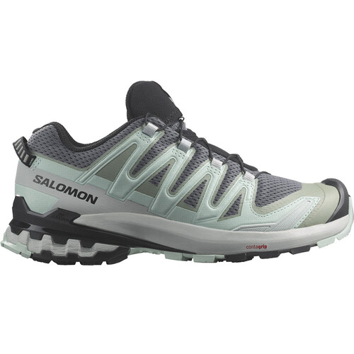 Salomon Xa Pro 3d V9 gris zapatillas trail running mujer