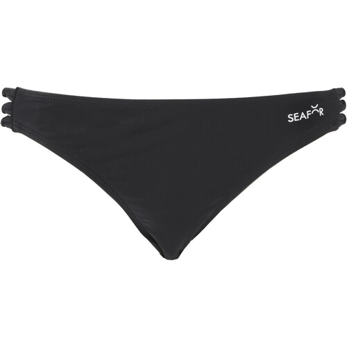  Braga bikini nudos negra Solid Seafor 