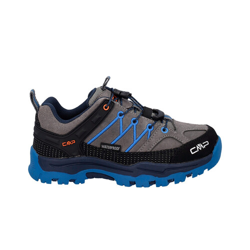 Cmp Kids Rigel Low Trekking Shoes Wp rosa zapatillas trekking niño