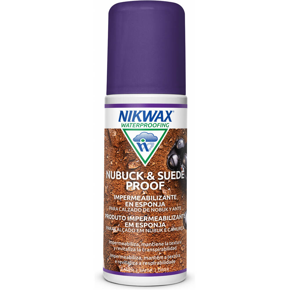 Nik Wax imper nubuk artículos limpieza montaña