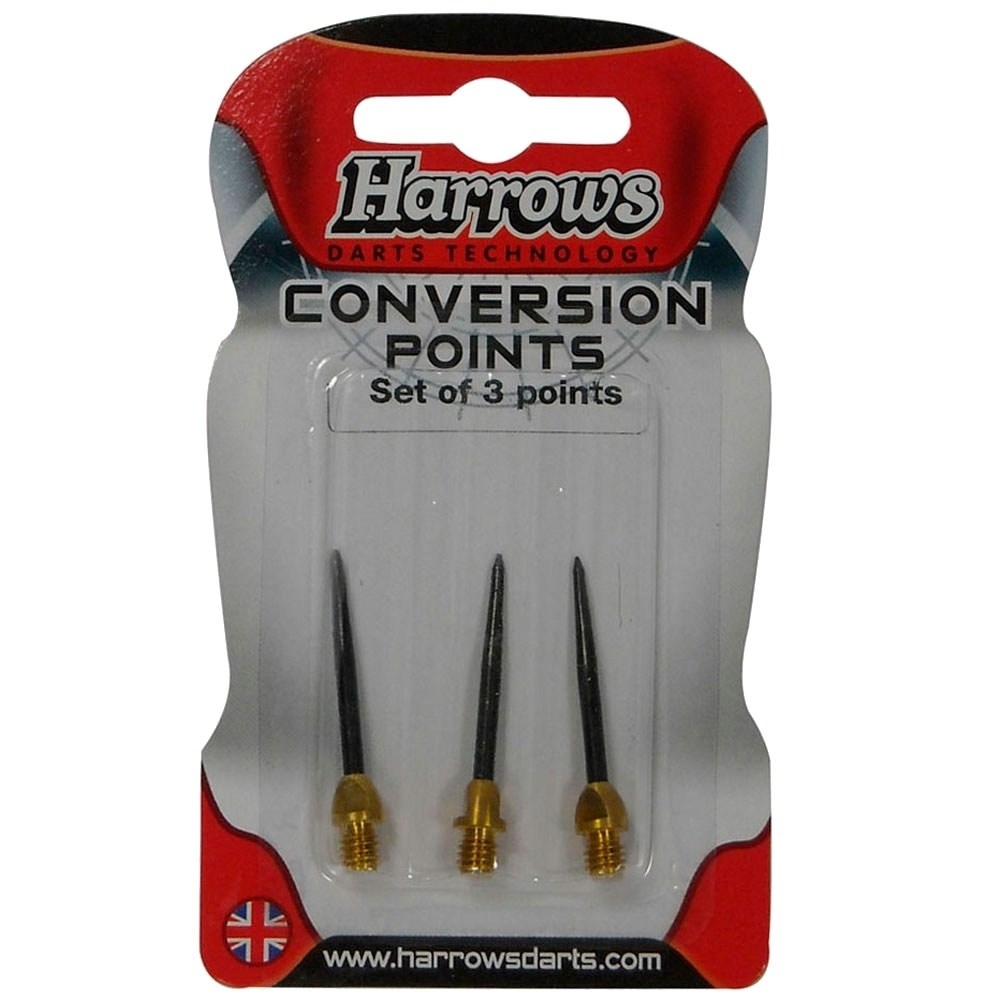 Harrows accesorio dardos CONVERSION SOFT 2BA PUNTAS vista frontal