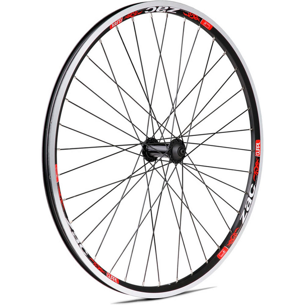 Delantera 26 zac negrcarreteradio ruedas mtb (UNICA)