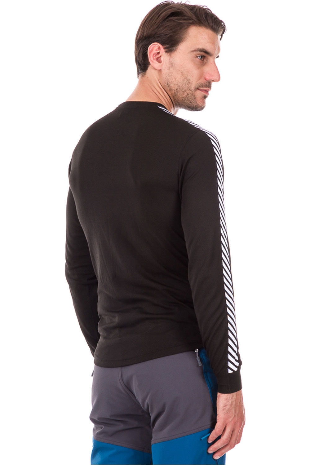 Helly Hansen camiseta térmica manga larga hombre HH LIFA STRIPE CREW vista trasera