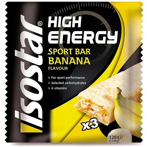 Isostar High Energy Sport Bar Banane 3x40g