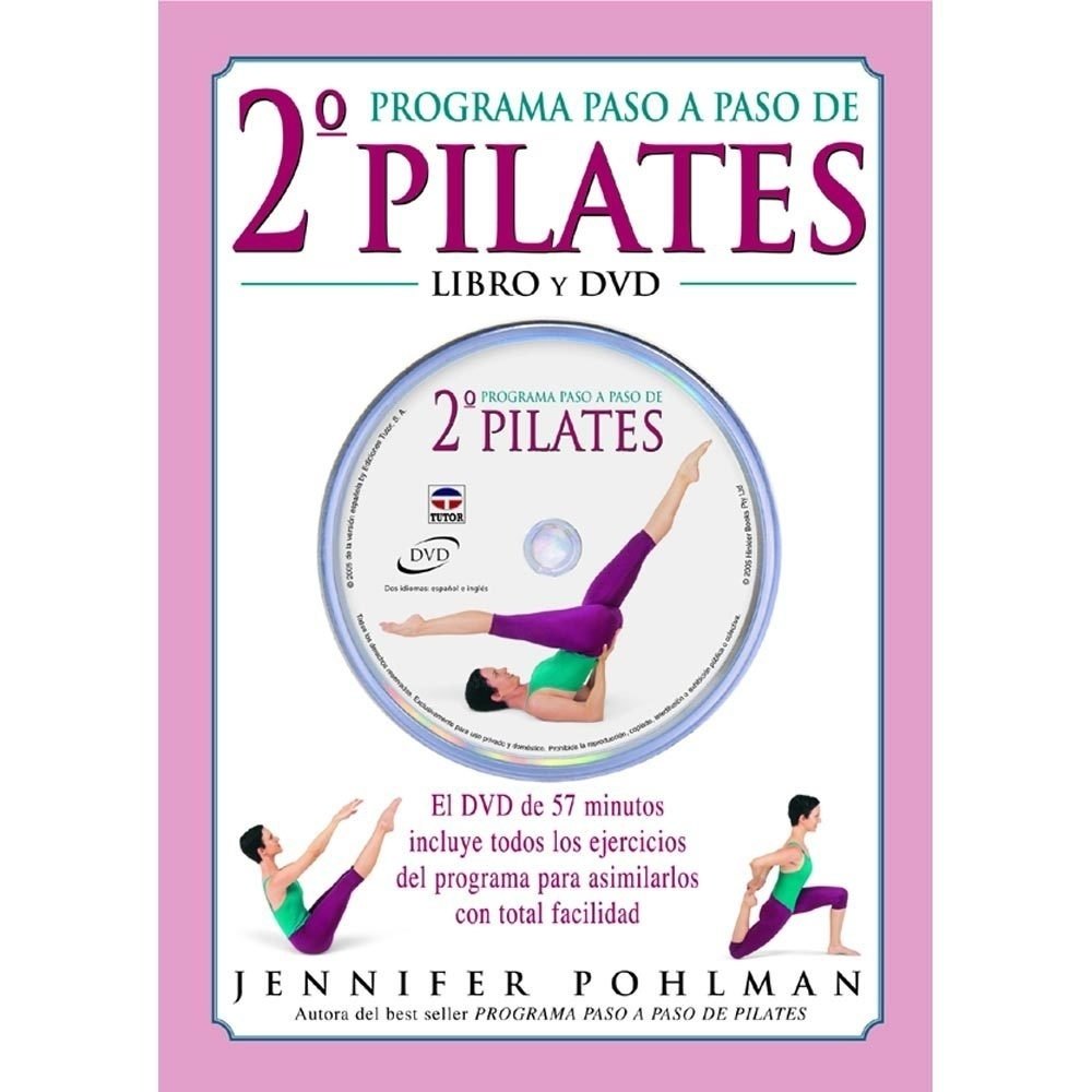 Tutor libros 2 PROGRAMA PILATES LIBRO Y DVD vista frontal