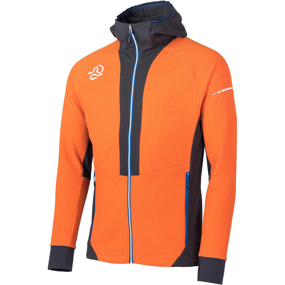 Wildfire forro polar hombre Naranja (L)