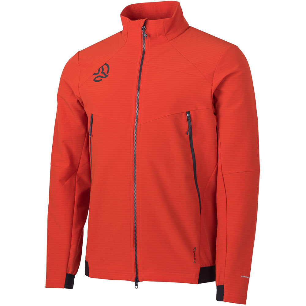 Verkom hard lite chaqueta softshell hombre Naranja (L)