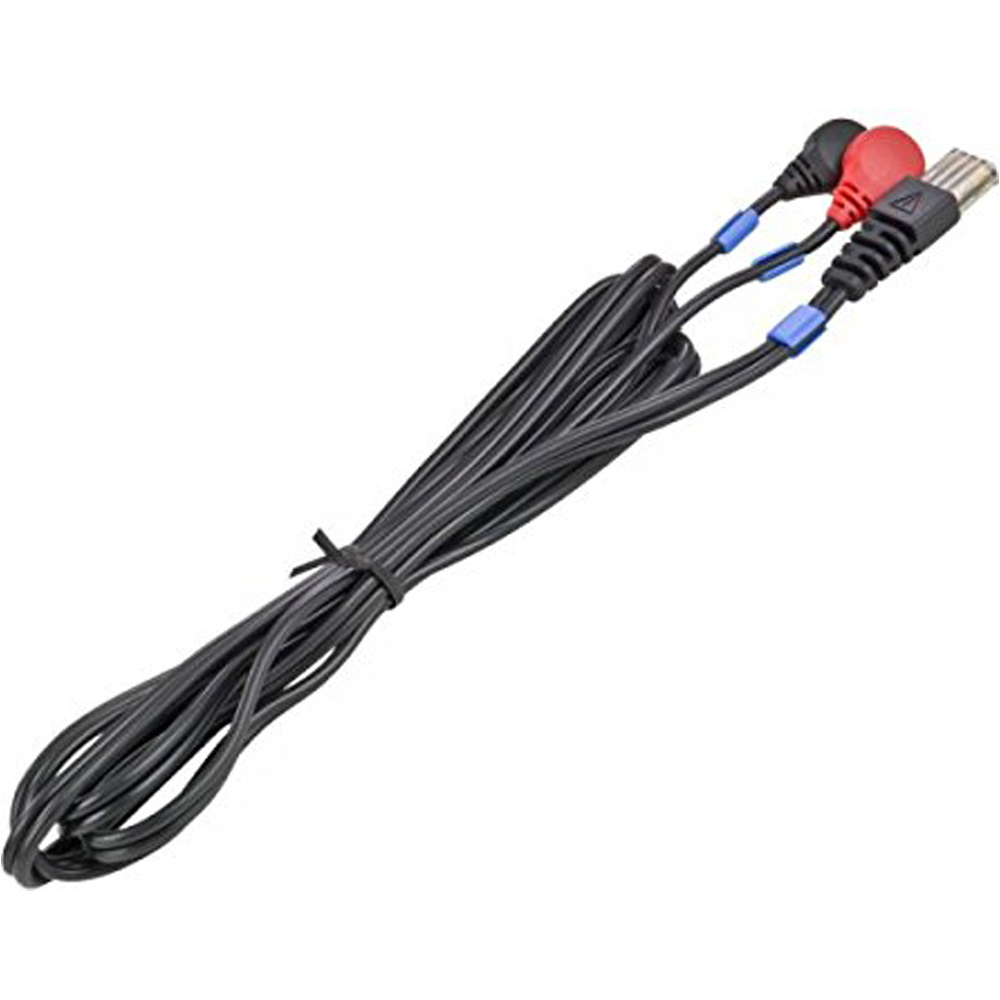 Compex accesorio electroestimulador cables 8P Snaps AZUL (Mi Sport 500/ Mi F vista frontal