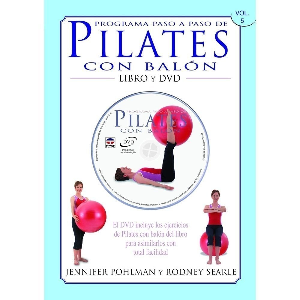 Tutor libros PROGRAMA PILATES CON BALON. LIBRO Y DVD vista frontal