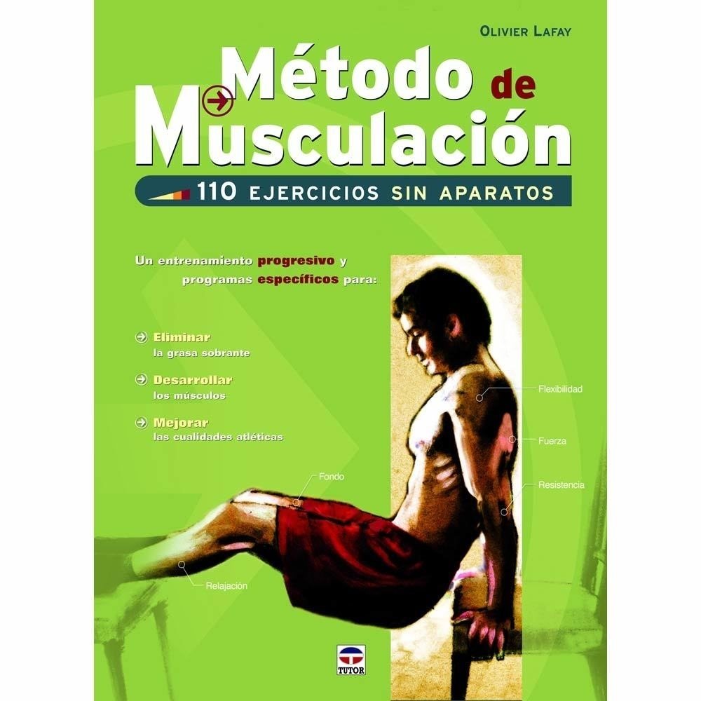 Tutor libros Metodo de musculacion sin aparatos vista frontal