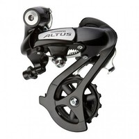 Shimano cambio trasero mtb CAMBIO M310 ALTUS 7/8VEL. NEGRO vista frontal