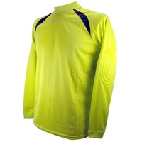 4team camiseta portero T-VART VERDE FLUOR vista frontal