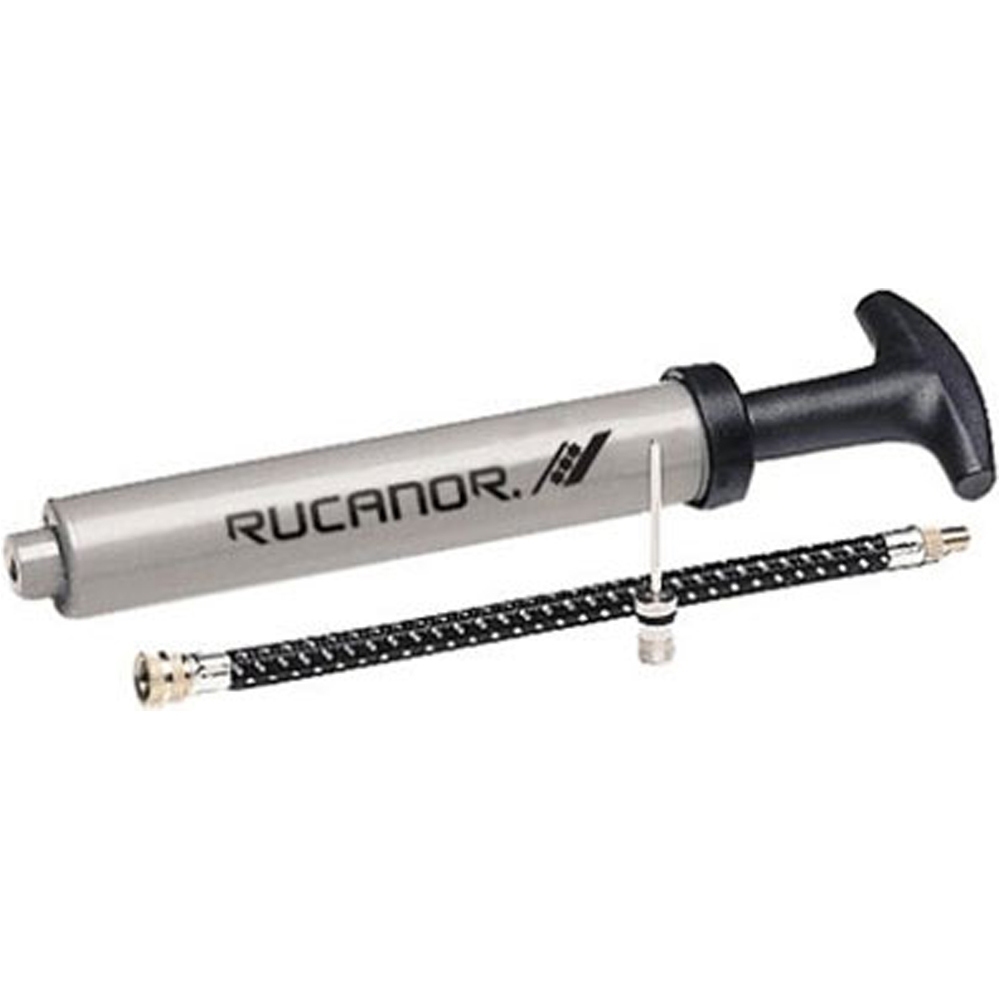 Rucanor inflador de balones DOUBLE ACTION PUMP vista frontal