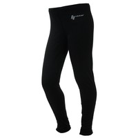 4team pantalones largos futbol niño K-P-BAN BLACK vista frontal