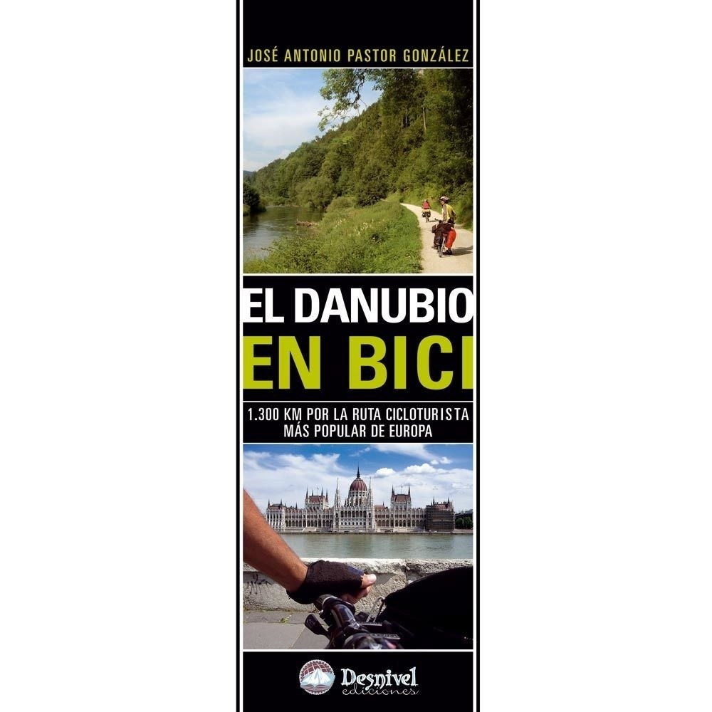 Desnivel libros EL DANUBIO EN BICI vista frontal