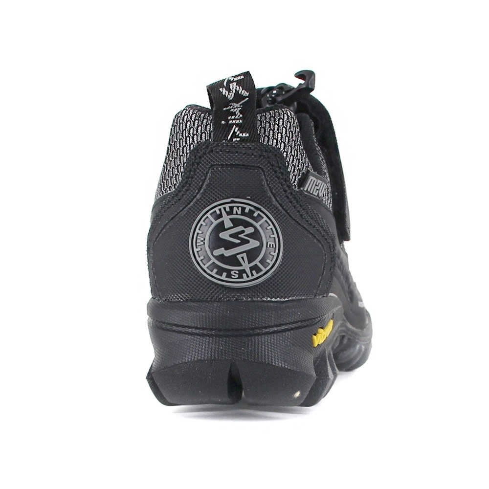 Spiuk zapatillas mtb COMPASS MTB NEGRA/GRIS vista trasera