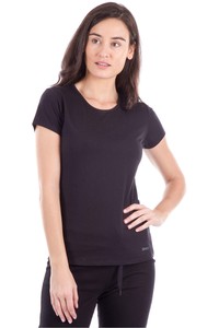 Abery camiseta manga corta mujer T-ADELE BLACK vista frontal