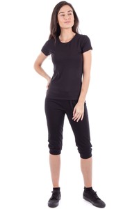 Abery camiseta manga corta mujer T-ADELE BLACK vista detalle