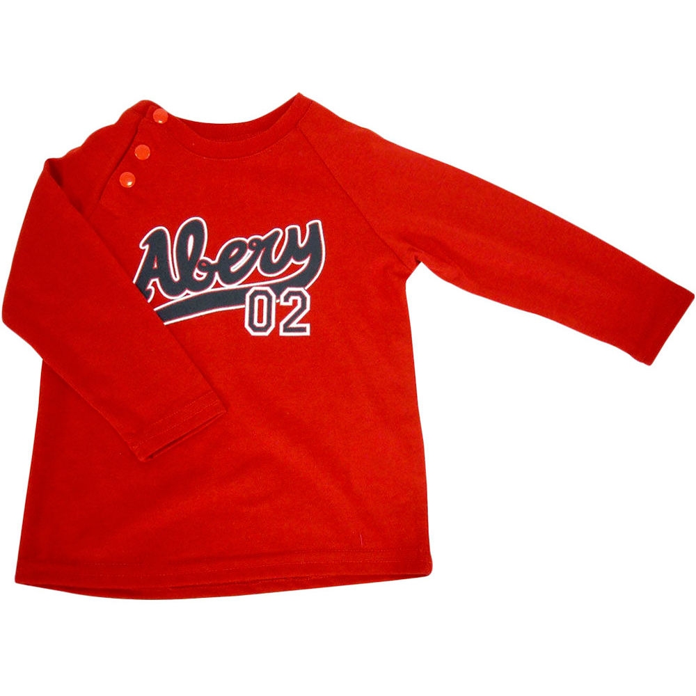 Abery camiseta bebé B-T-JAN MOLTEN LAVA vista frontal