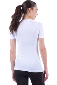 Neak Peak camiseta térmica manga corta mujer CTA M/C MUJER WHITE vista trasera