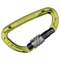 Edelrid mosquetón seguridad PURE SCREW vista frontal