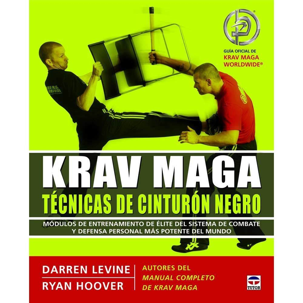 Tutor libros KRAV MAGA. Tecn cinturon negro vista frontal