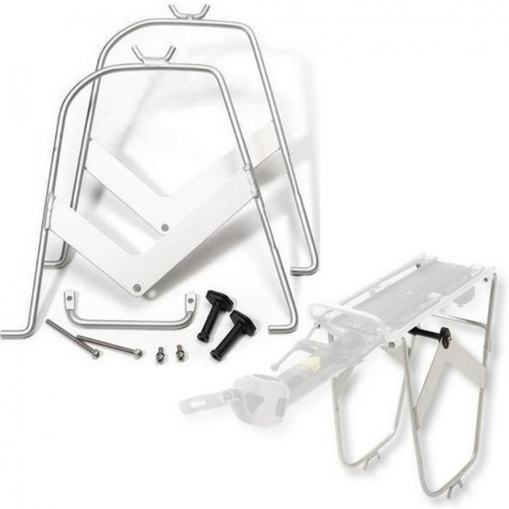 Adaptador de alforjas para qr accesorios portaequipaje bicicleta (UNICA)