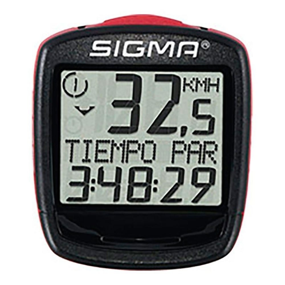 Sigma cuentakilómetros bicicleta BASELINE BC 1200 vista frontal
